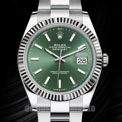 grüner zifferblatt rolex|Rolex gesicht.